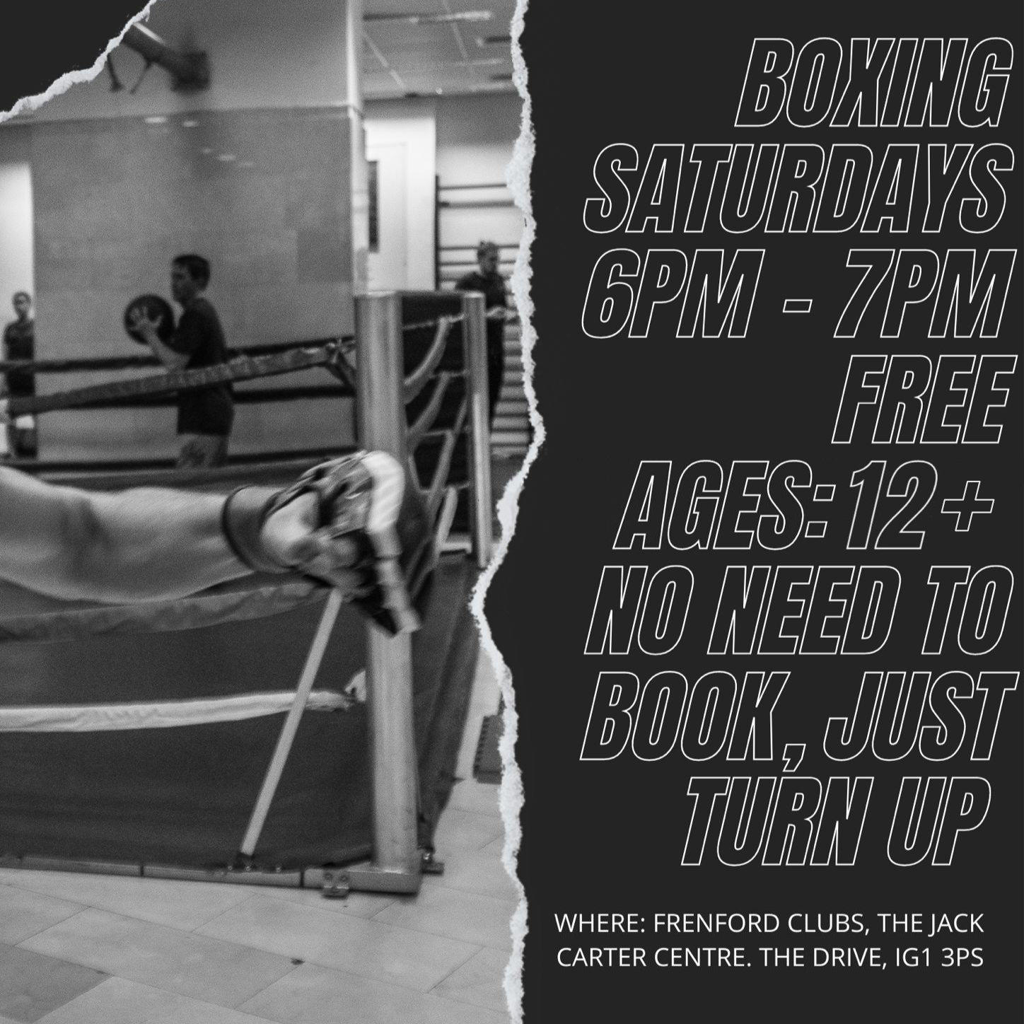 Saturday Boxing OFF THE STREET Saturday Boxing OFF THE STREET